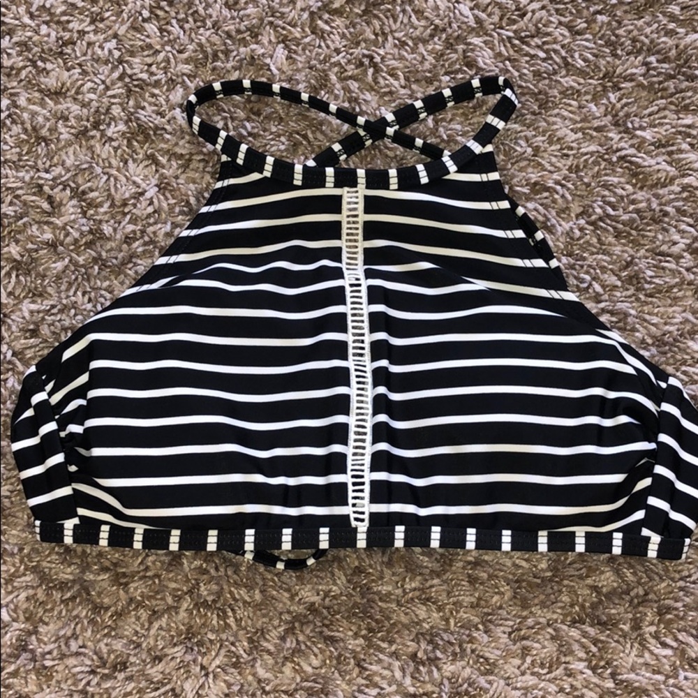 High neck bikini top